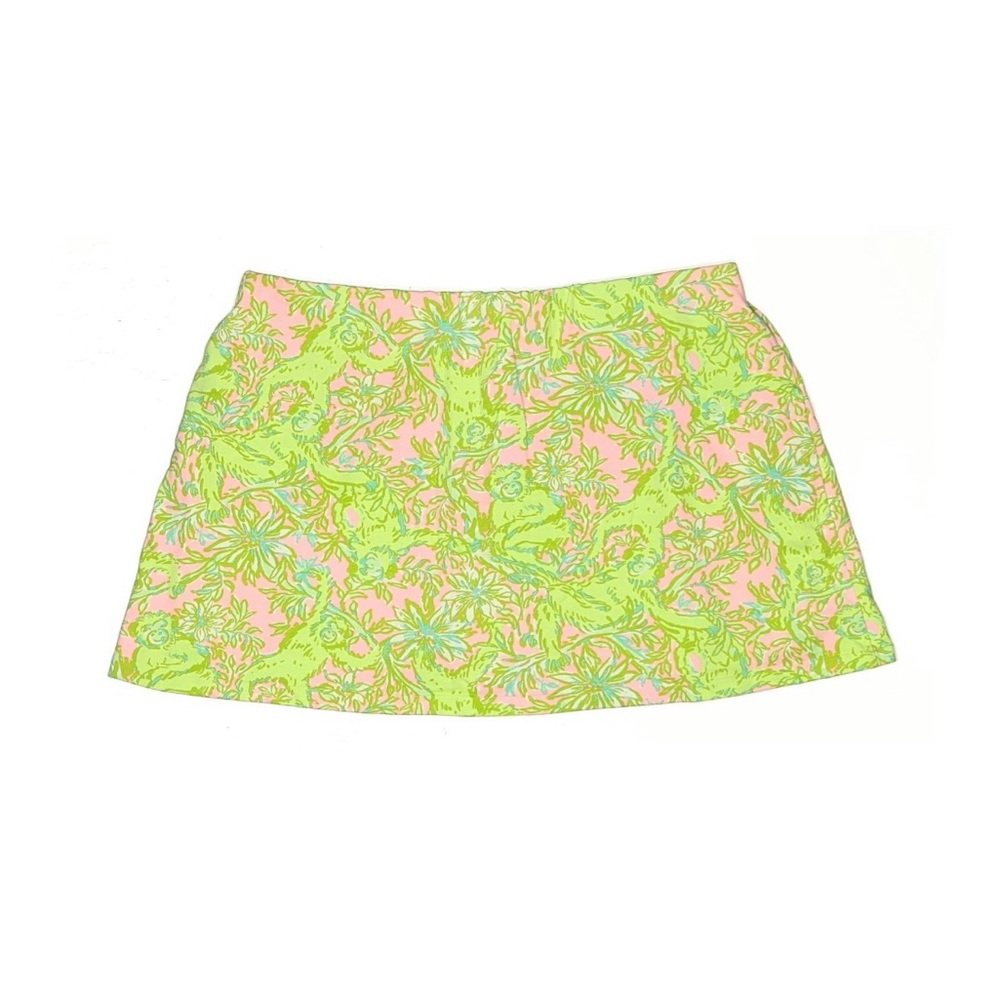 Lilly Pulitzer Pink and Green Patterned Fabric - Picture 2 of 4